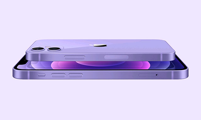 iPhone 12 và 12 mini với màu tím