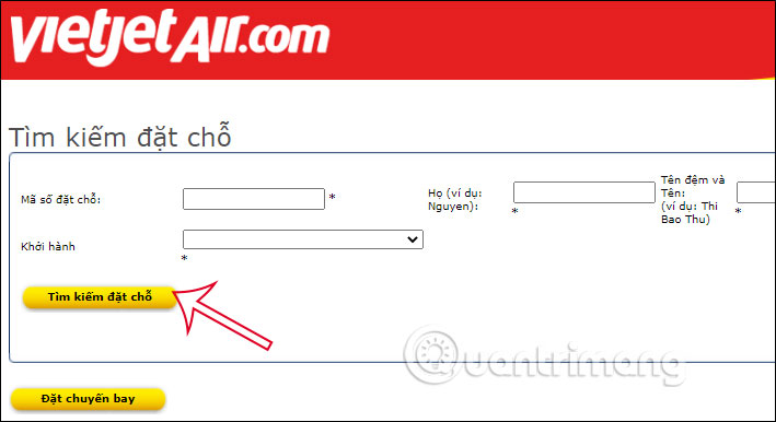 Thông tin vé Vietjet Air