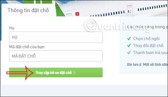 Thông tin vé Bamboo Airways