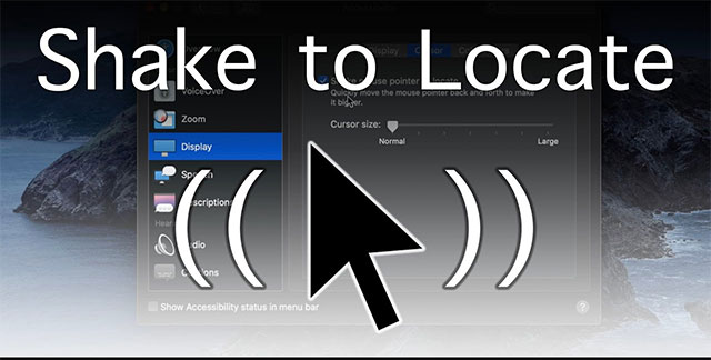 Tính năng Shake to Find