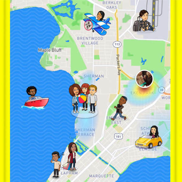 Snapchat biết được vị trí của bạn nhờ có gia tốc kế