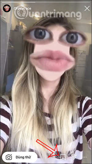 Cách tải filter Ohmyface hài hước trên Instagram - Ảnh minh hoạ 5