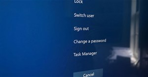 Cách xóa Sign Out khỏi màn hình Ctrl + Alt + Del trong Windows