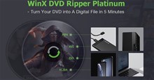 Mời tải WinX DVD Ripper Platinum free kèm 9 phần mềm khác