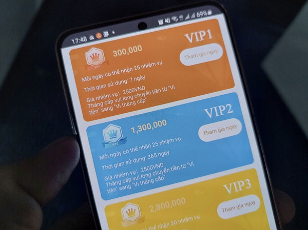 Những ứng dụng này được giới thiệu công việc đơn giản