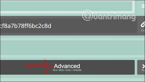Nâng cao chọn mật khẩu
