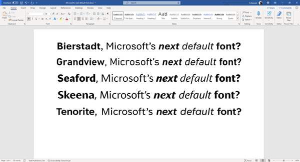 5 font chữ dạng không chân