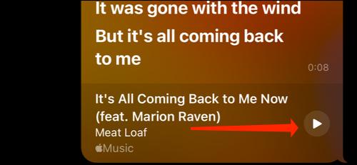 Người nhận có thể nghe trực tiếp bài hát