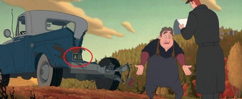 Kí hiệu A-113 xuất hiện trong "The Iron Giant" - Người khổng lồ sắt.
