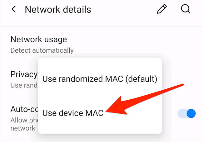 Cách tắt địa chỉ MAC ngẫu nhiên trên Android