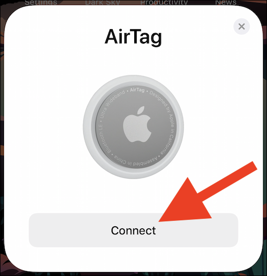 Cách thiết lập và ghép nối AirTag với iPhone hoặc iPad