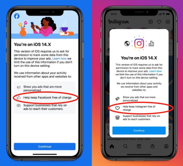 Thông báo của bạn cập nhật iOS 14.X.