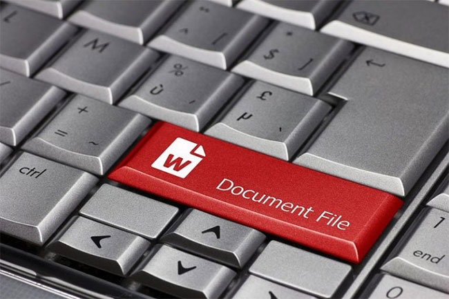 File DOCX đang mở trực tuyến bằng Microsoft Word Online