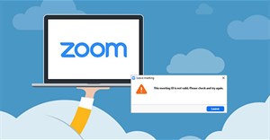 Cách sửa lỗi Invalid Meeting ID trên Zoom