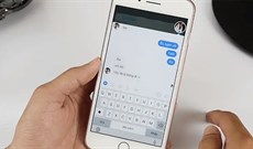 Cách bật bong bóng chat trên Messenger iPhone