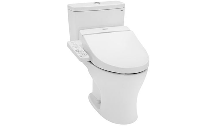 Bồn cầu 2 khối TOTO CS735DW7 (kèm nắp rửa điện tử TCF6631A)