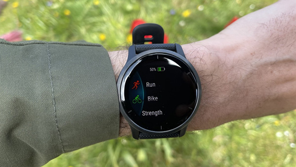 Các hoạt động luyện tập trên Garmin Venu 2