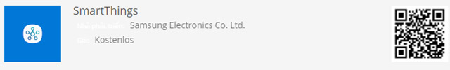 Mã QR của ứng dụng SmartThings