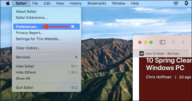 Cách thiết lập tự động phóng to phông chữ trong Safari trên máy Mac