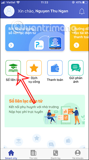 Sổ liên lạc điện tử