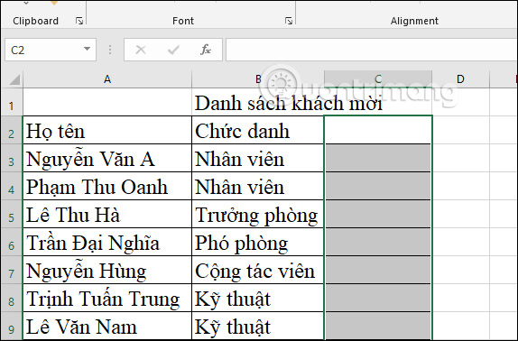 Cách chèn checkbox trong Excel - Ảnh minh hoạ 5