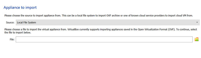 Nhập VDI bằng công cụ VirtualBox