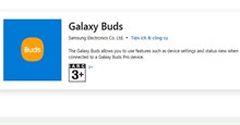 Samsung phát hành ứng dụng Galaxy Buds cho Windows 10