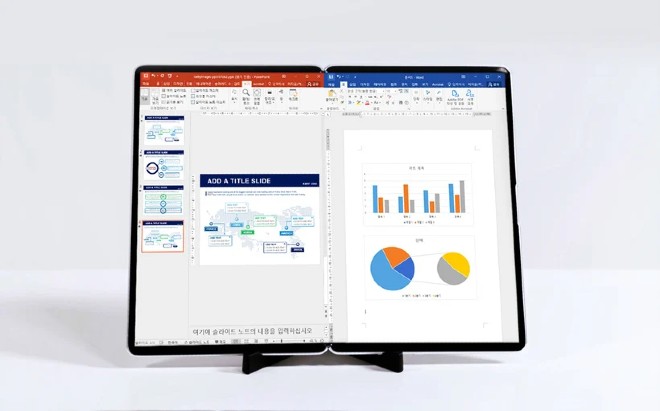 Thiết bị màn hình gập cỡ lớn 17"FOLDER