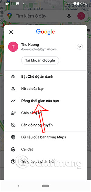 Dòng thời gian của bạn