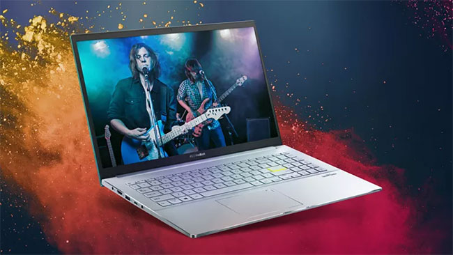 Asus VivoBook S15 đi kèm với bộ vi xử lý Intel i7-1165G7 thế hệ thứ 11 mới nhất