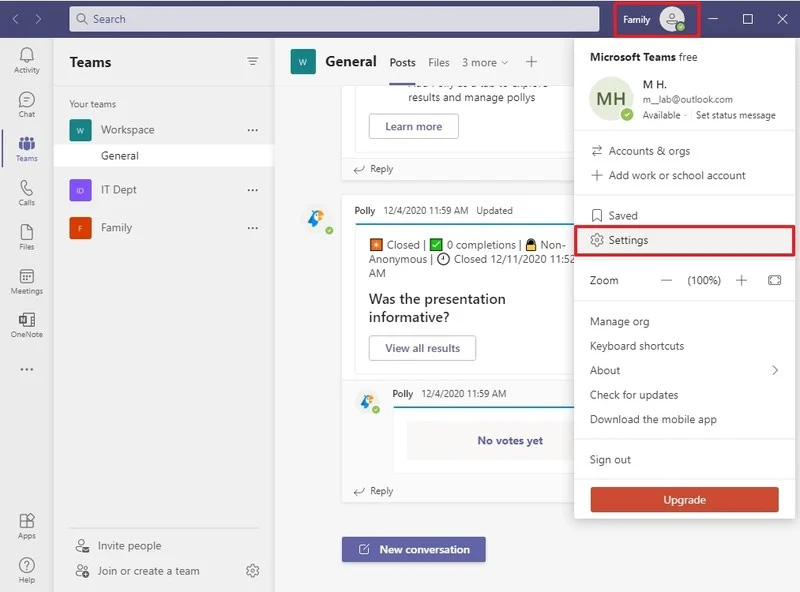 Cách sửa lỗi máy ảnh của Microsoft Teams bằng cách định cấu hình cài đặt