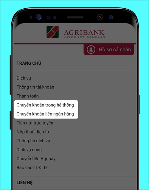 Cách chuyển tiền Agribank trên điện thoại miễn phí 100%
