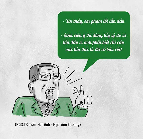 Không có chỗ cho sai lầm trong trường Y nha, chót dại 1 lần là mang bầu như chơi đấy mấy chế.