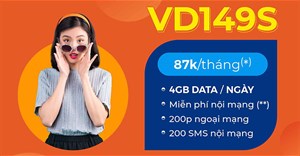 Cách đăng ký gói VD149S Vinaphone nhận 120GB/tháng