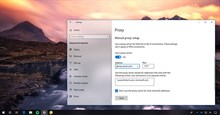 Cách cấu hình cài đặt proxy server trong Windows 10