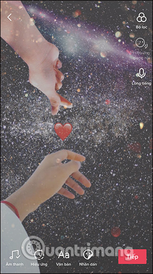 Đăng ảnh lên TikTok