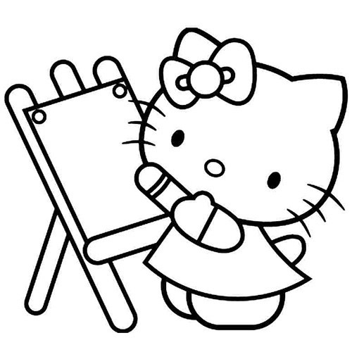 Sách Bé Tô Màu Hello Kitty 1 (Dành Cho Bé Mẫu Giáo) - FAHASA.COM