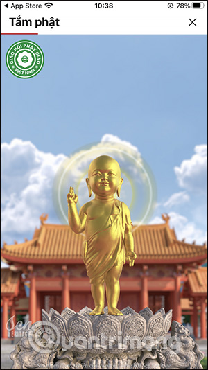Cách Tắm Phật online trên Mạng xã hội Phật giáo Butta