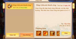 Code Danh Tướng 3Q, nhập code DT3Q 28/09/2024