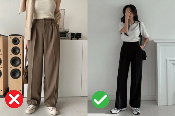 Chọn chiều dài quần