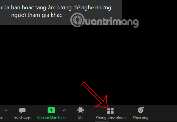 Tạo phòng học theo nhóm 
