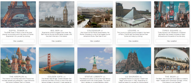 Chọn địa điểm bạn muốn đến 