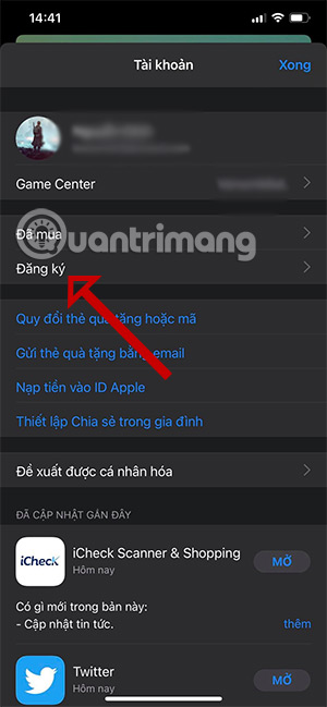 Cách đăng ký Apple Arcade dùng miễn phí 1 tháng