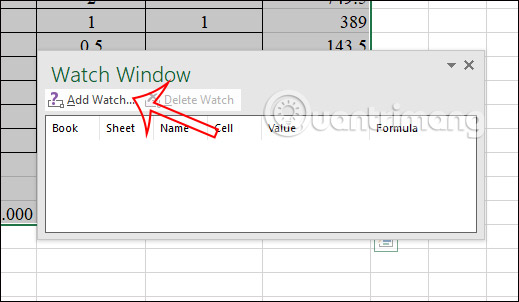 Cách mở cửa sổ quản lý công thức trong Excel - Ảnh minh hoạ 2