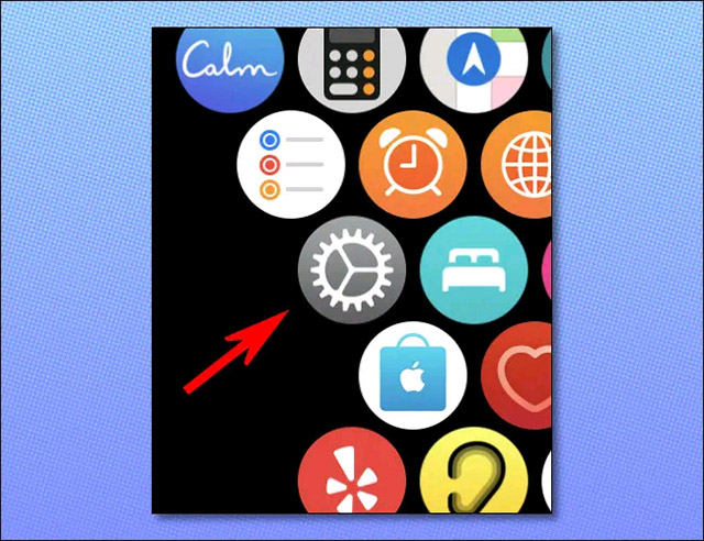 Truy cập ứng dụng Settings