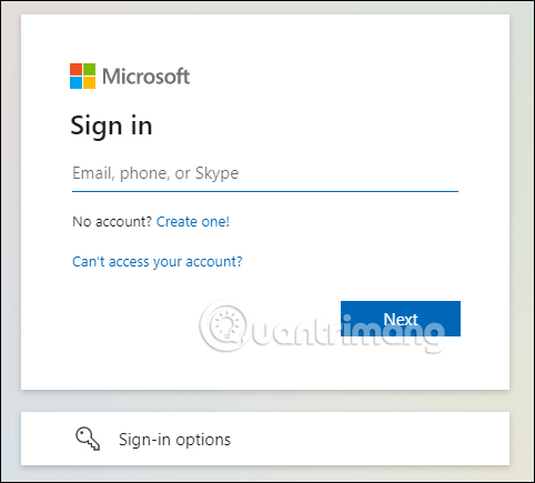 Đăng nhập tài khoản 