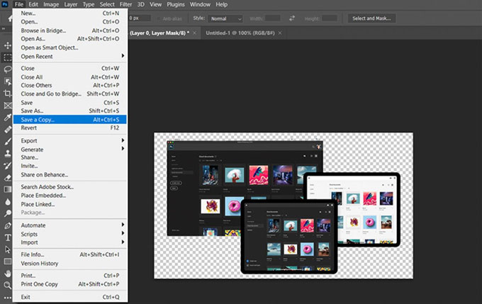 Adobe bổ sung tính năng "Save a copy" mới