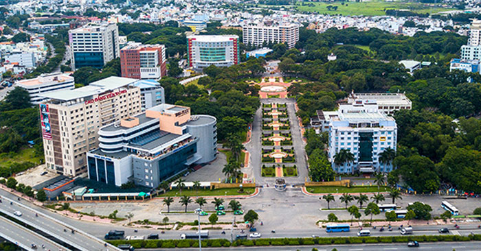 Quang Trung Software Park, the first and largest software park in Vietnam