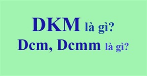 Dkm là gì? Dkm, Dcm, Dcmm là gì trên Facebook