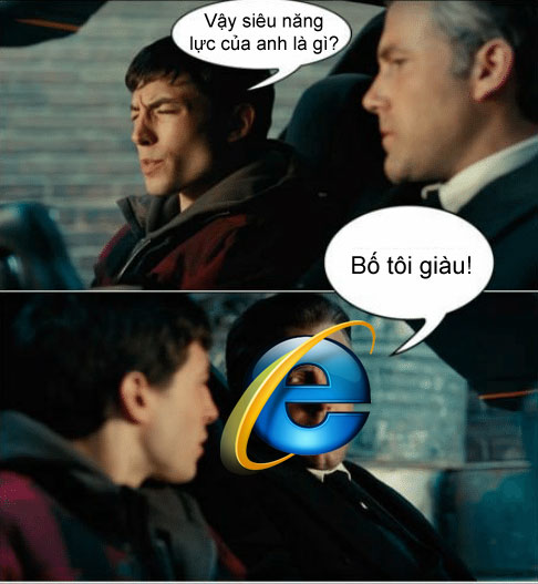 Internet Explorer sở hữu siêu năng lực đặc biệt chính là được cài sẵn trên mọi máy tính Windows, nhờ sự độc quyền của cha đẻ Microsoft.
